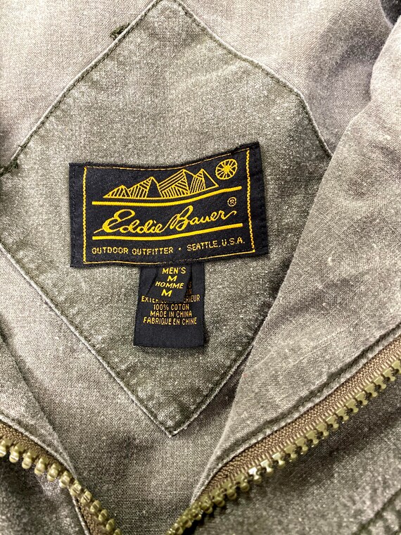 Eddie Bauer chore coat sleeve detachable jacket s… - image 8