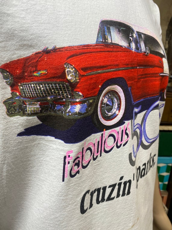 90's Fabulous 50's Cruzin' Sparks, NV white t-shi… - image 3