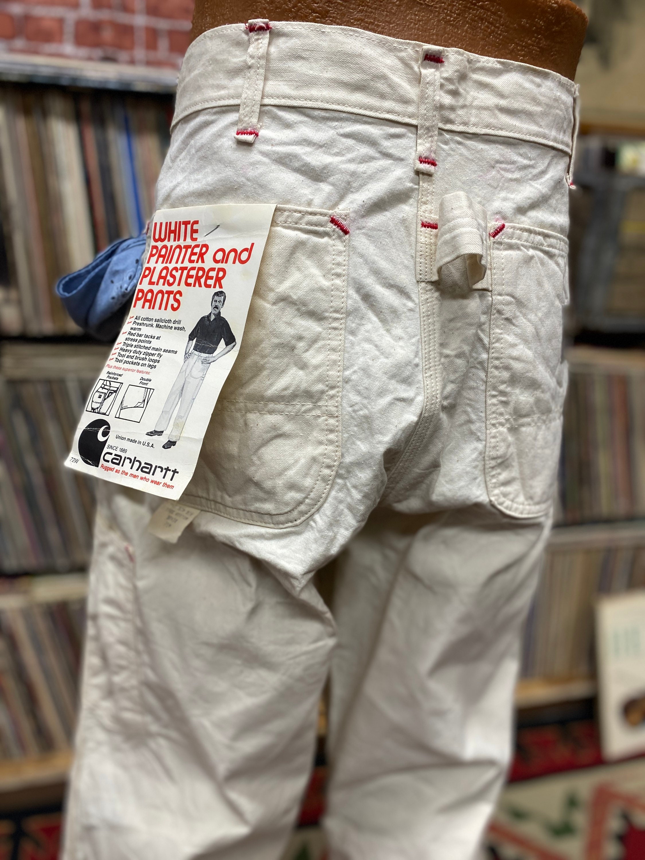 38x32 Carhartt New Old Stock off white 