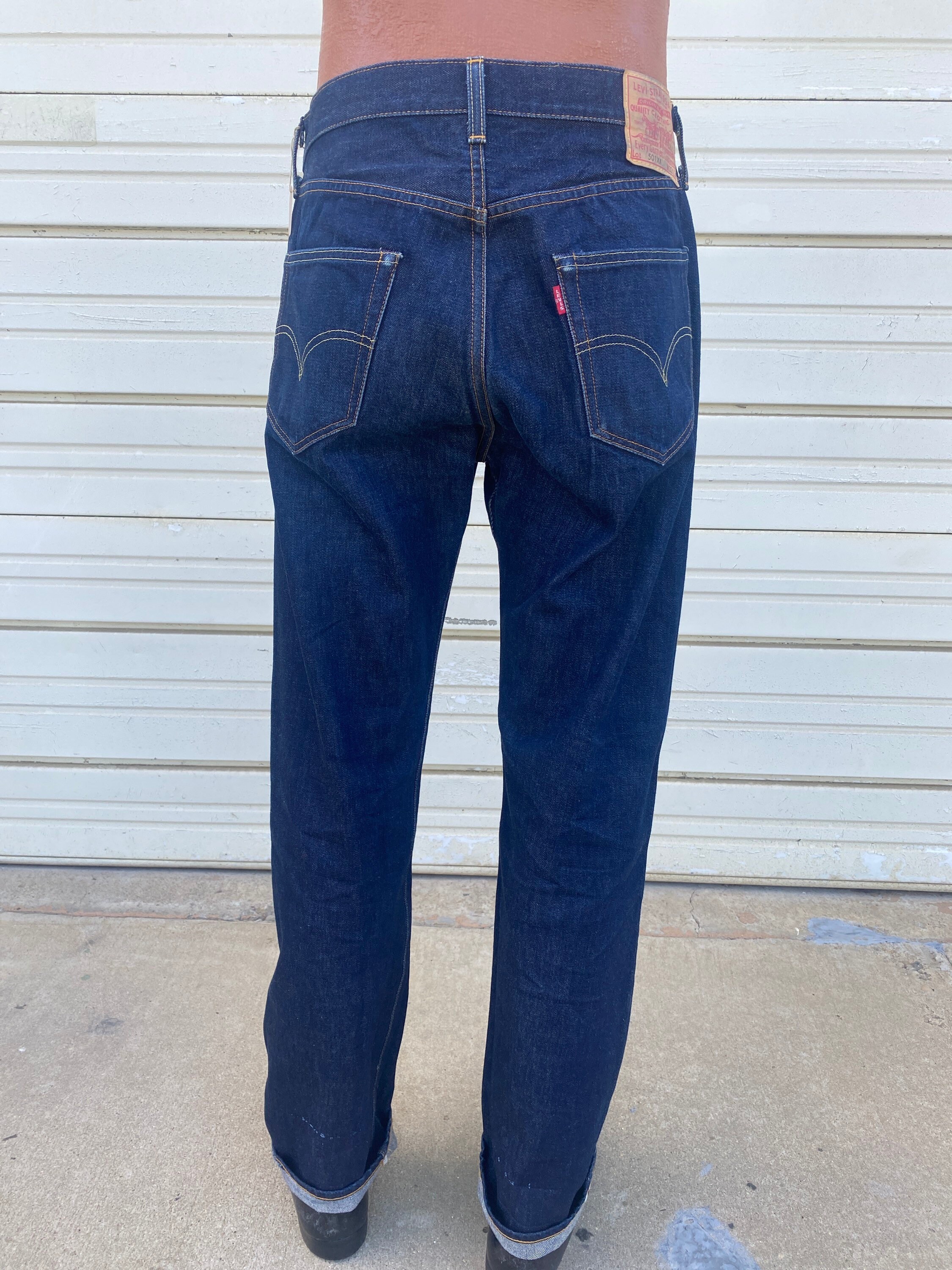 LVC Levis 501 32X34, Vintage Repro Model 1960 Denim Selvedge LVC Levis 501 32X34, Vintage Repro Model 1960 Denim Selvedge