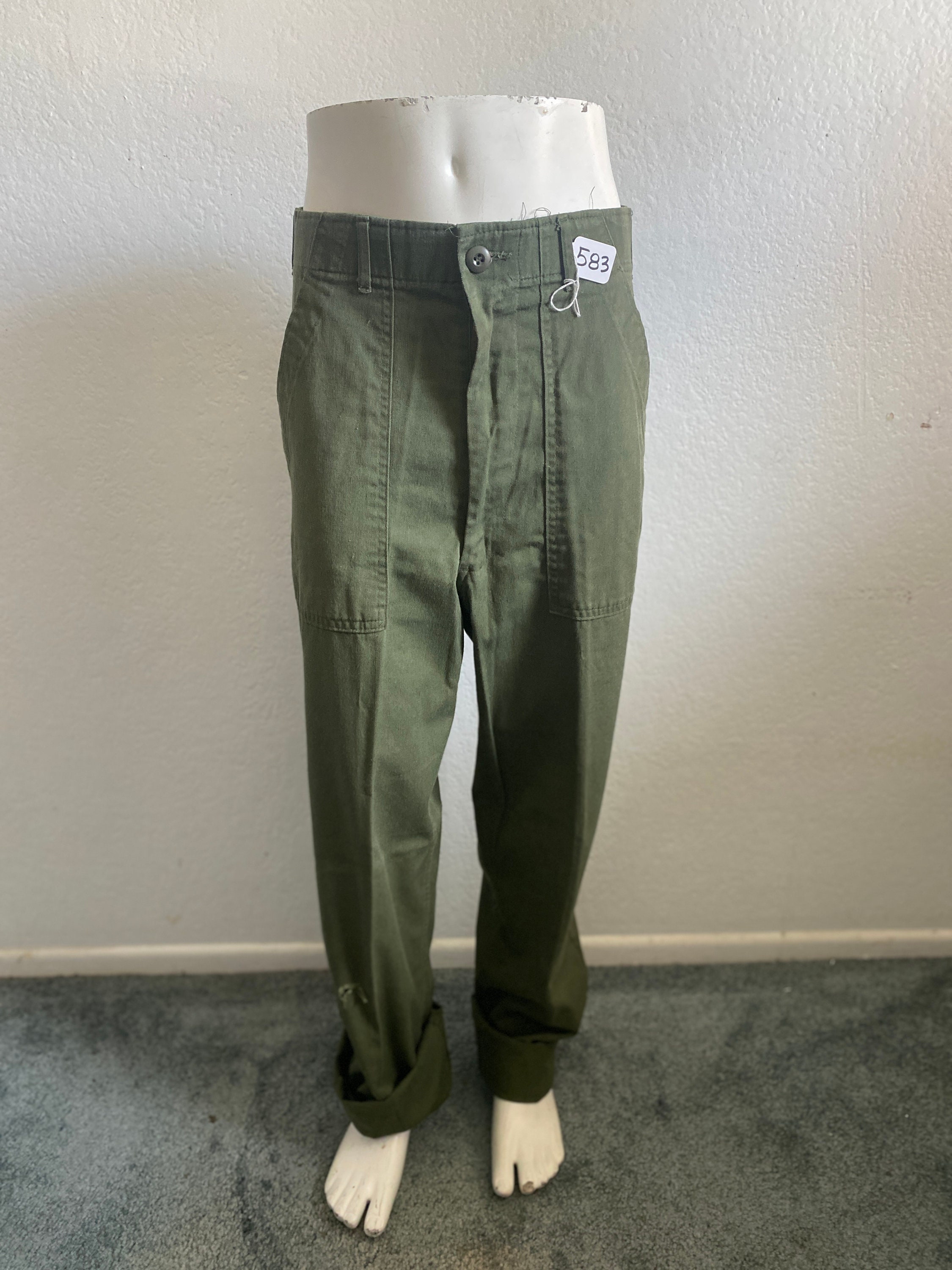 OG-507 Size 30x30 U.S. Army Fatigue Utility Field Combat Men's