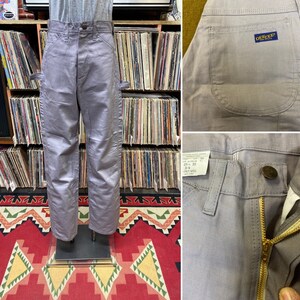 NWT 25x32 Dee Cee gray work pants style unisex cotton pants made in U.S.A.