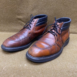 RARE Red Wing chukka ankle boots brown leather size 10D made in U.S.A.