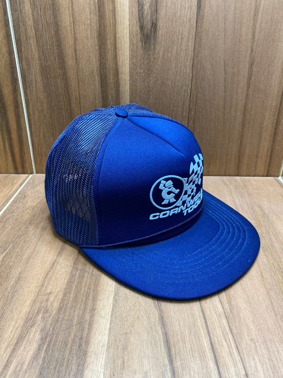 Cornwell Tools blue trucker baseball hat snapback… - image 2