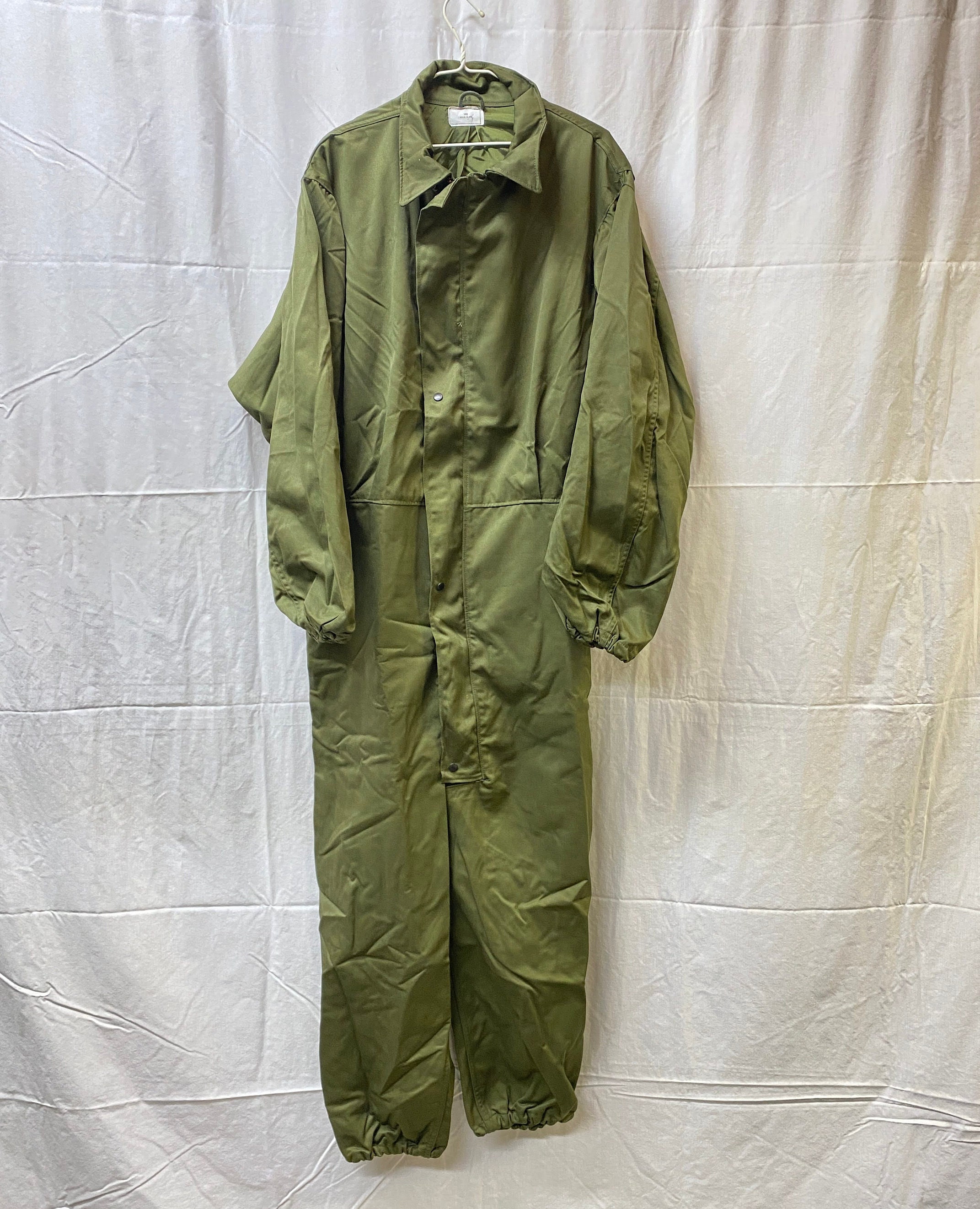 U.S. Army Mechanic Cold Weather Olive Green Coveralls Utility Long