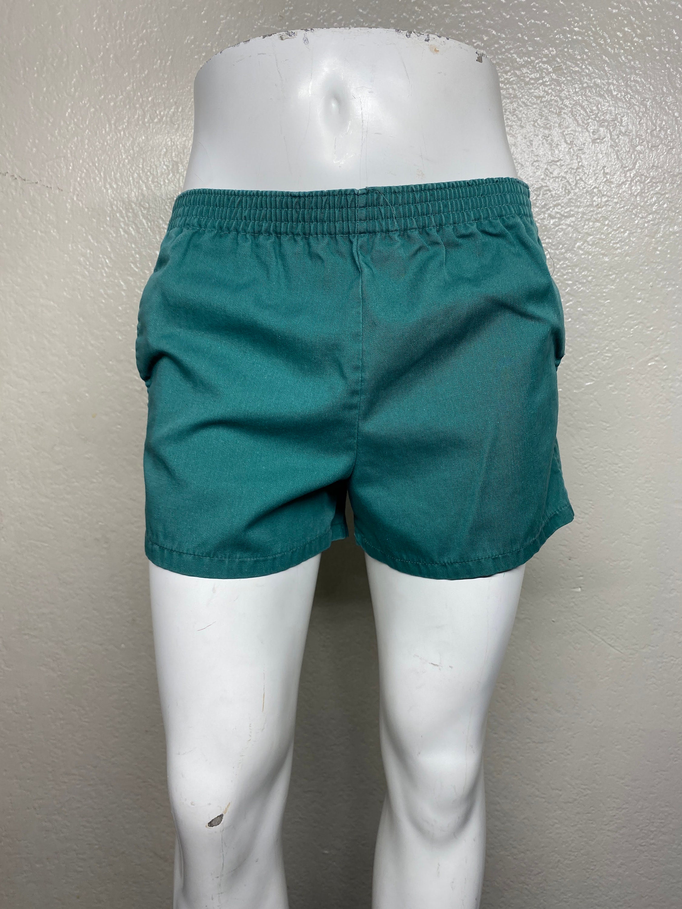Short ADIDAS vintage sport VENTEX vert années 80 made in France femme 42 D 40