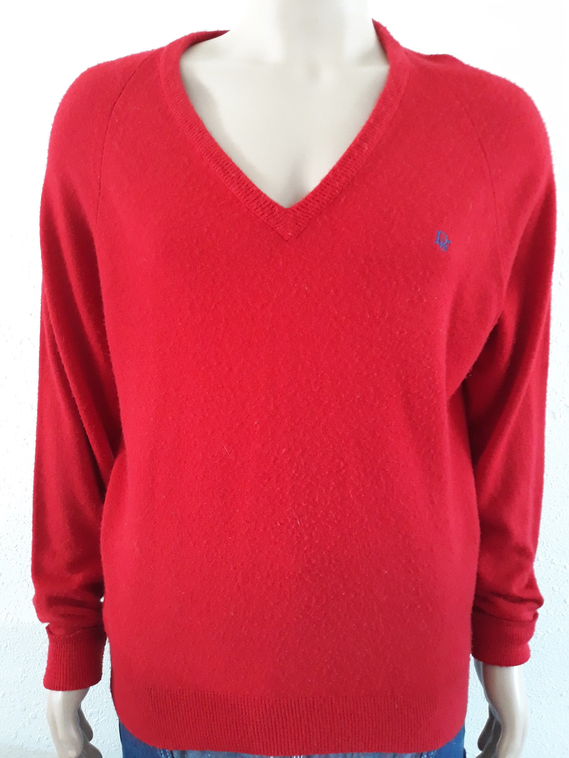 V Neck Sweater Christian Dior 100 