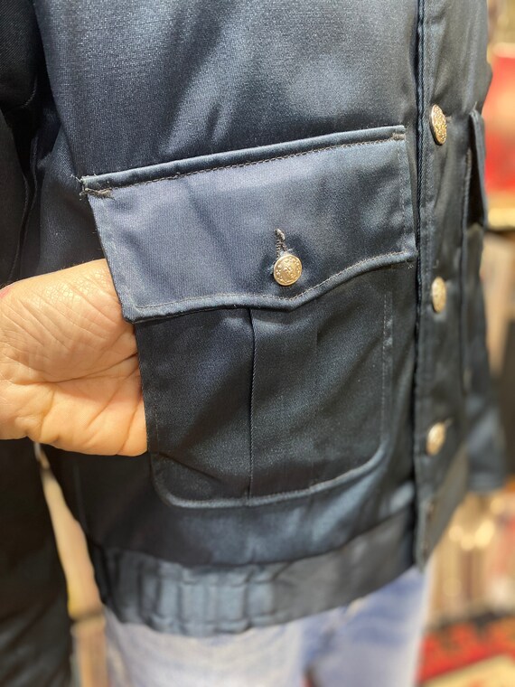 Prescott Fire Department blue quilted lining jacket s… Gem