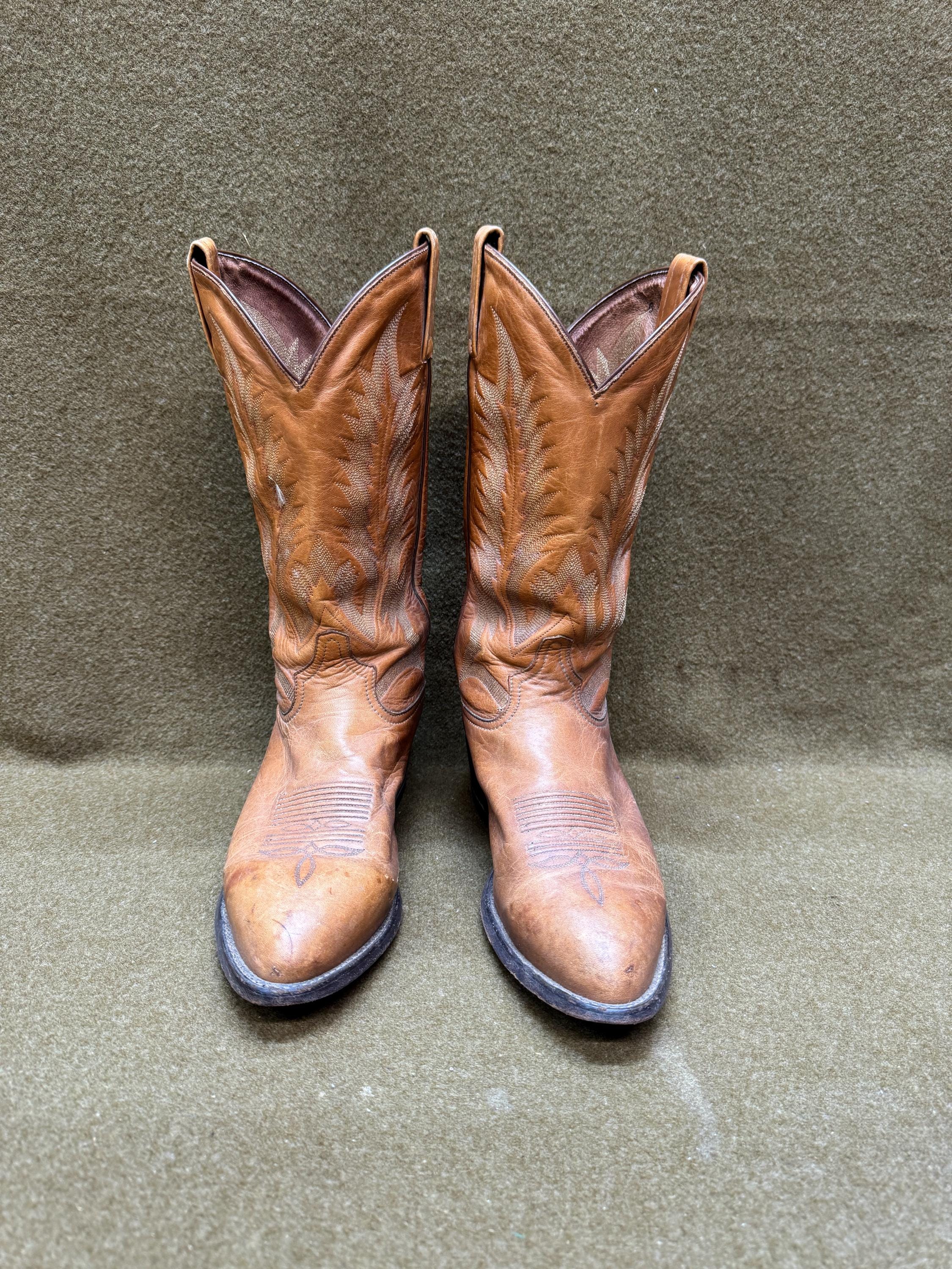 Tony Lama Cowboy Western Ranch Stitching Style #CZ601 