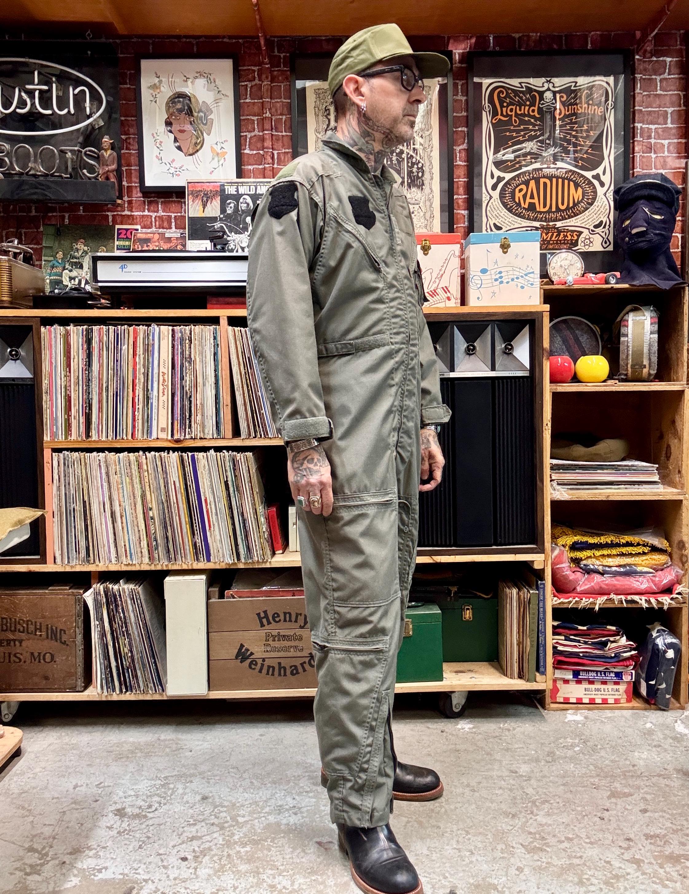 CWU-27/P Sage Green Utility Mechanic Flyers Summer Coveralls Jump
