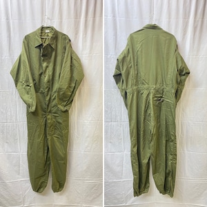 U.S. Army mechanic cold weather olive green coveralls utility long sleeve outfit size medium UNWORN.