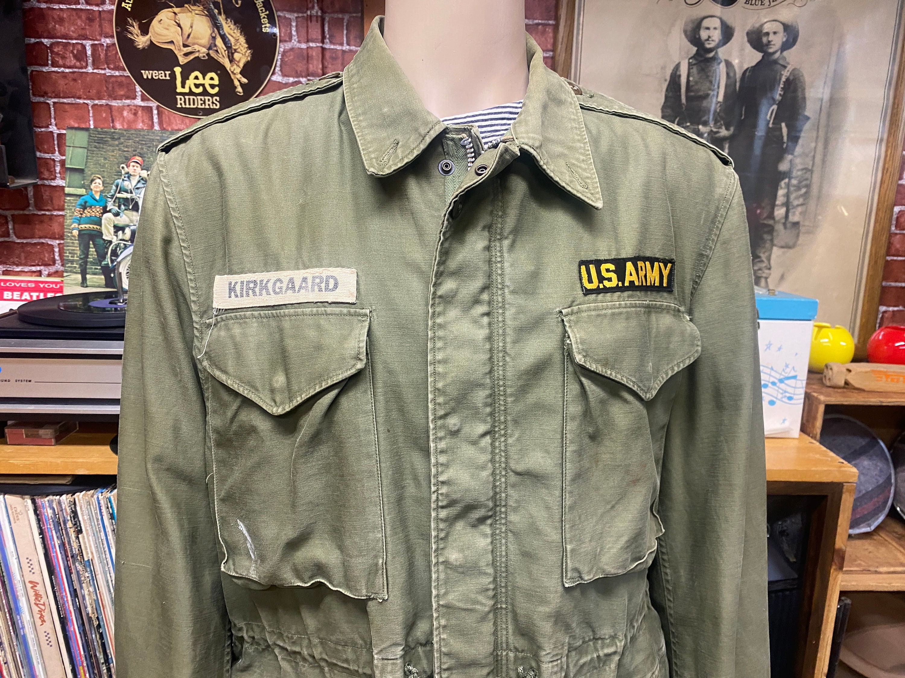 1955'S Korean War M-51 Field Jacket Us Army Fatigue - Etsy