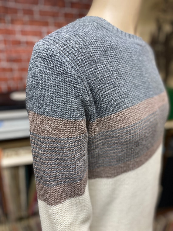 Alfie California crew neck fashion sweater size m… - image 3