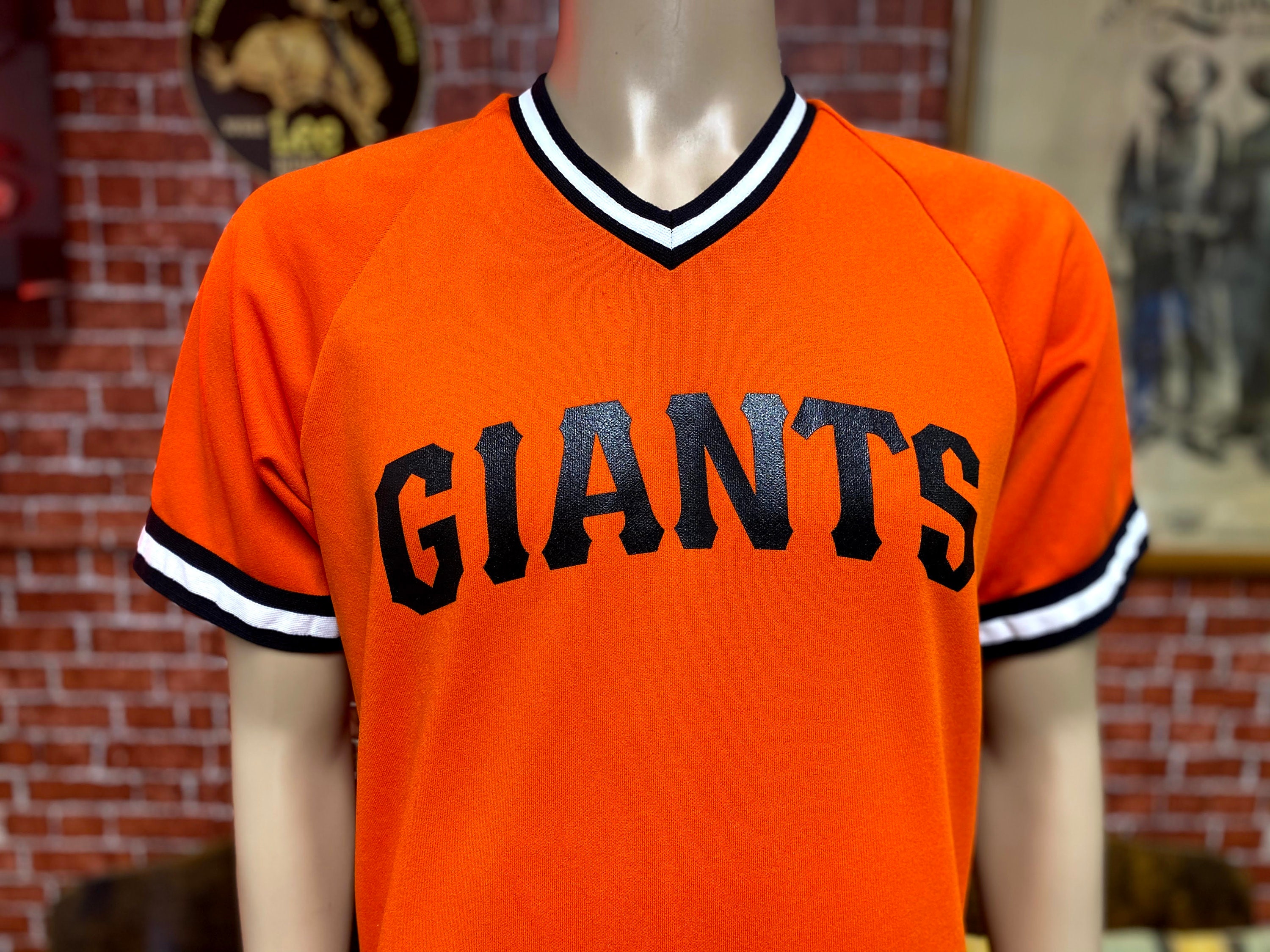 応援グッズ VINTAGE SAN FRANCISCO GIANTS GAME SHIRT Vintage San Francisco Giants T-Shirt – Savior Clothing