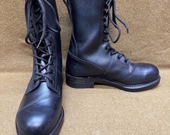 Vtg 90's UNWORN Combat Jump Utility Army Service Steel Toe Boots