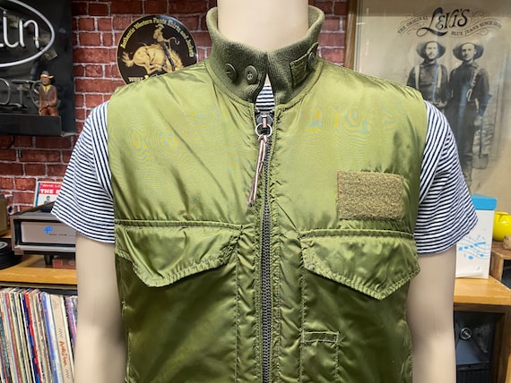 80's Avirex Hi Speed Low Level Flight Vest Jacket Type G-8 Size