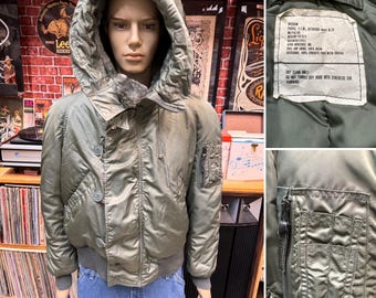 Alpha x Green Label attached hood N2B S