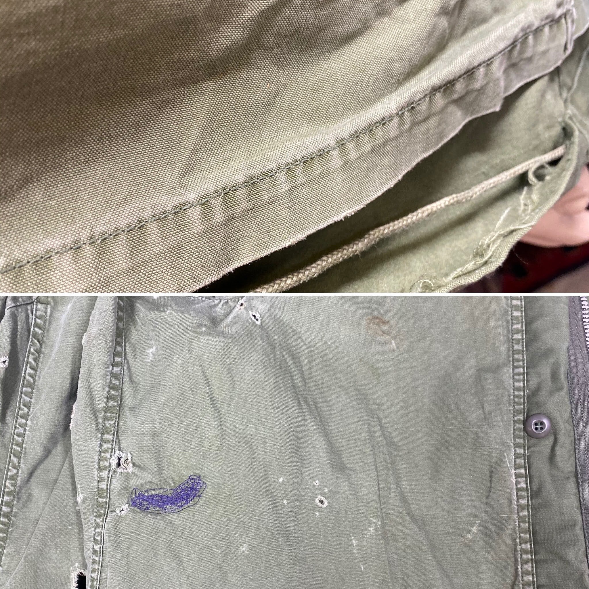 70's M-65 US Air Force Field Jacket Cold Weather Fatigue 70's M-65 US Air Force Field Jacket Cold Weather Fatigue