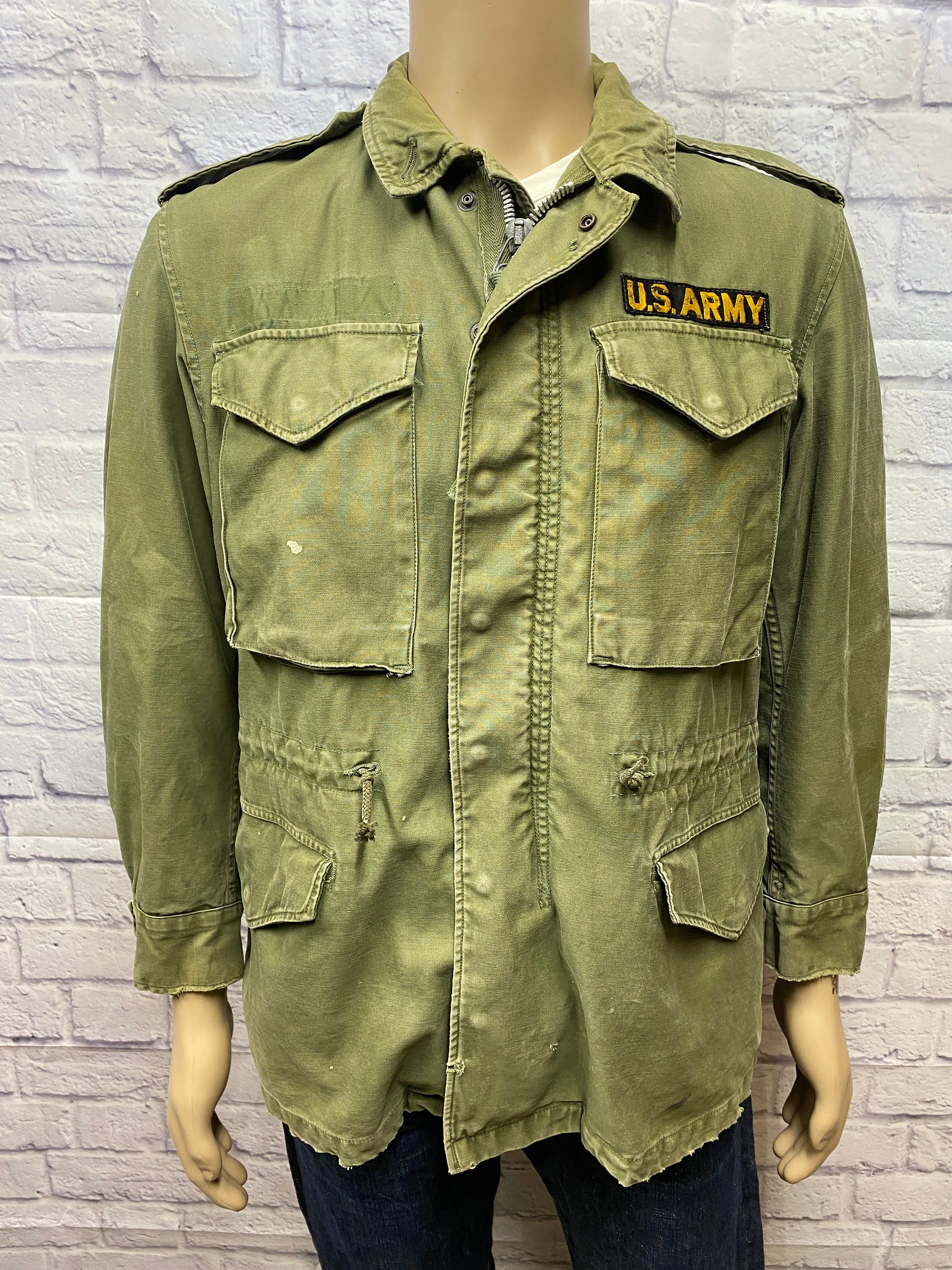 1951's Korean War M-51 Field Jacket U.S. Army Fatigue Utility
