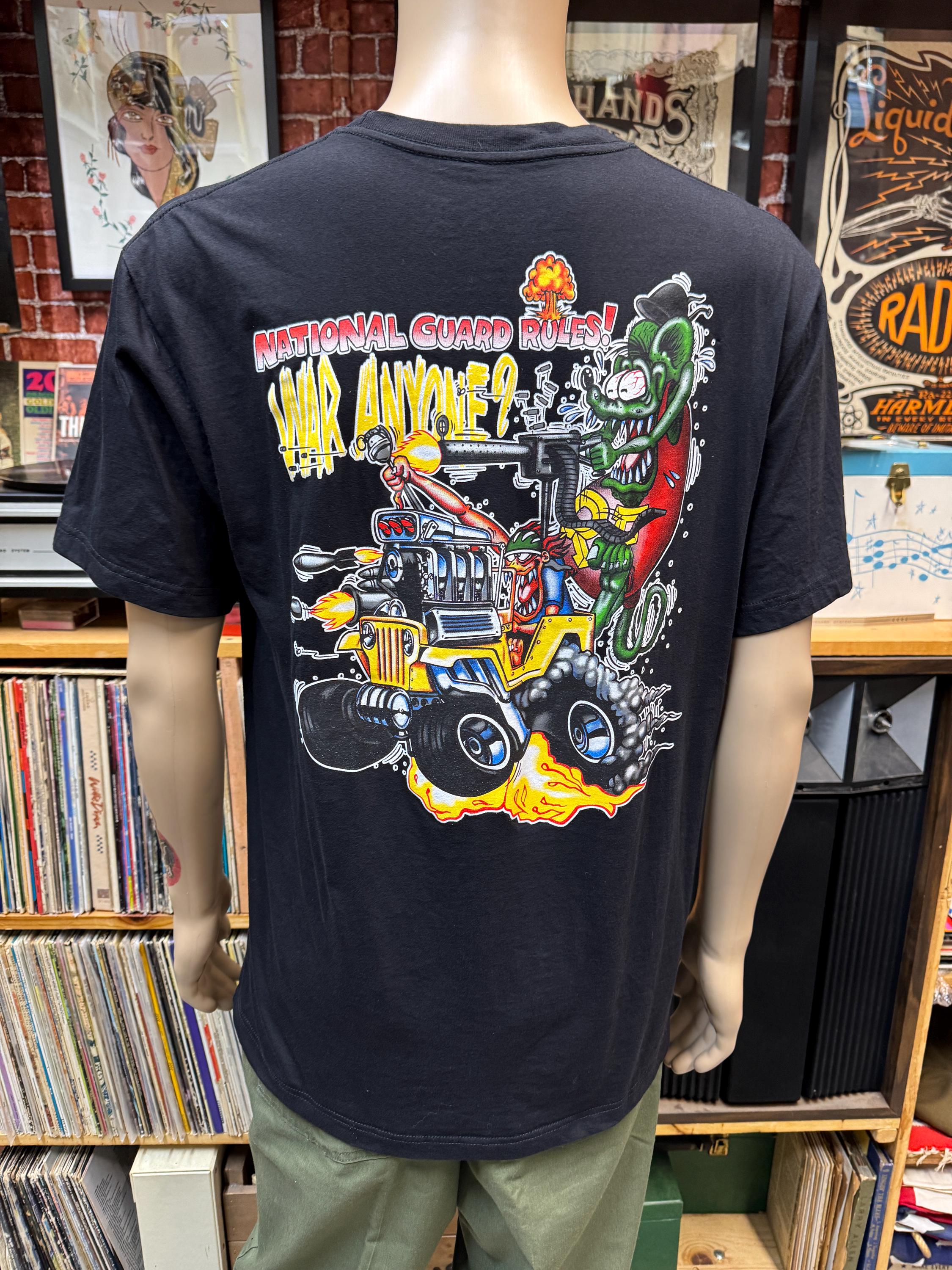 Vintage Rat Fink T-shirt, Ed Big Daddy Roth Graphic, Size Large - Etsy