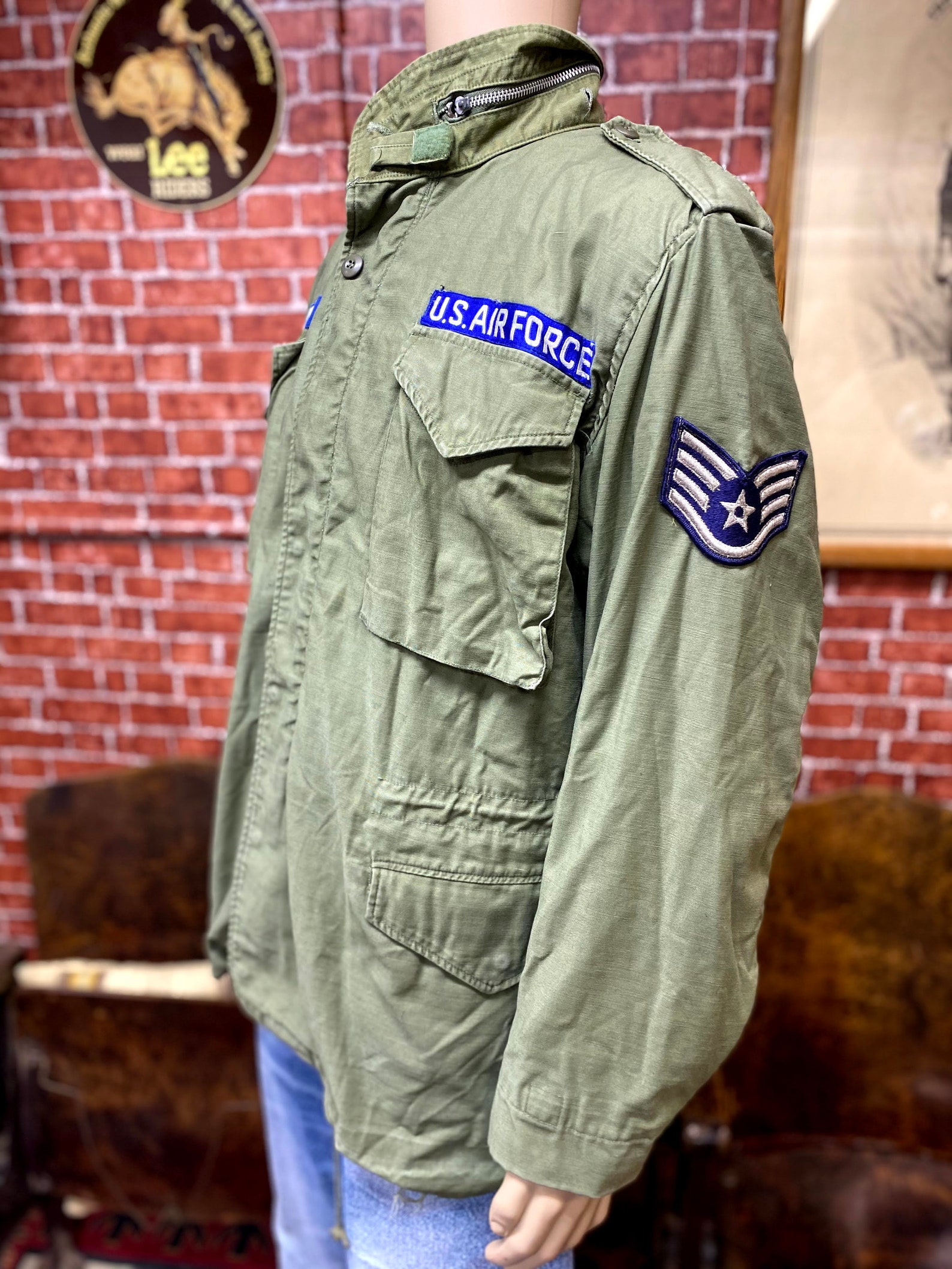 70's M65 US Air Force Field Jacket Cold Weather Fatigue Etsy