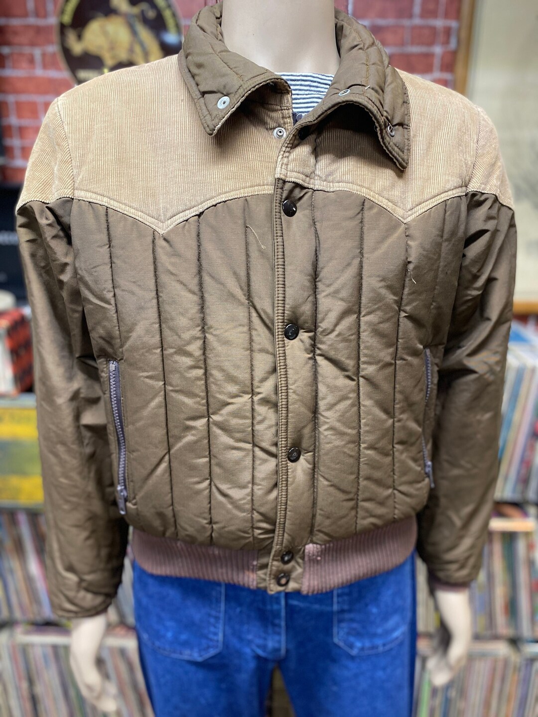 Ski Jacket Free Country Jackets Jcpenney 80's Jcpenney Brown