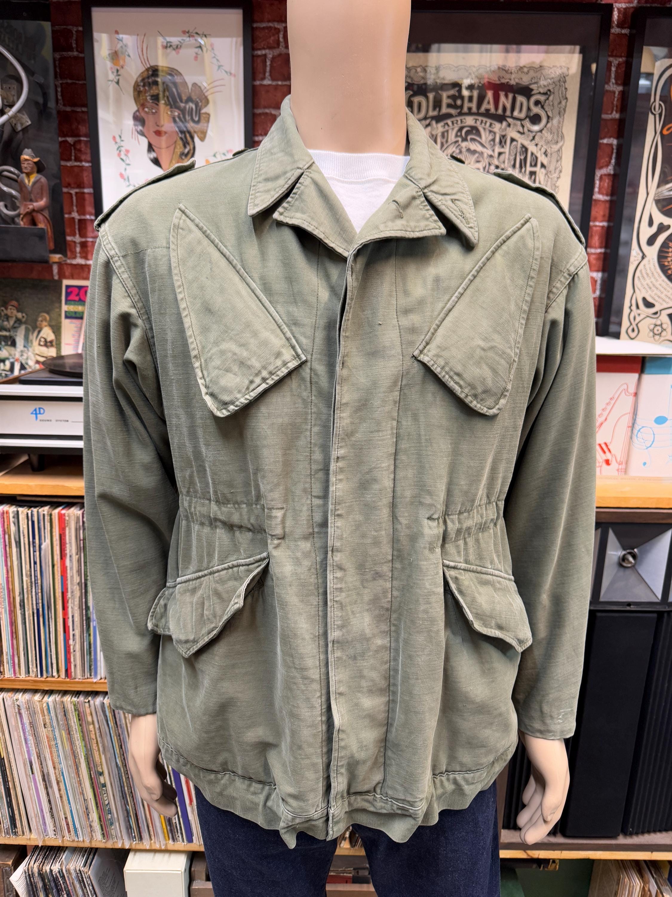 70's Vintage Dutch, Belgian Army Seyntex KL Military Field