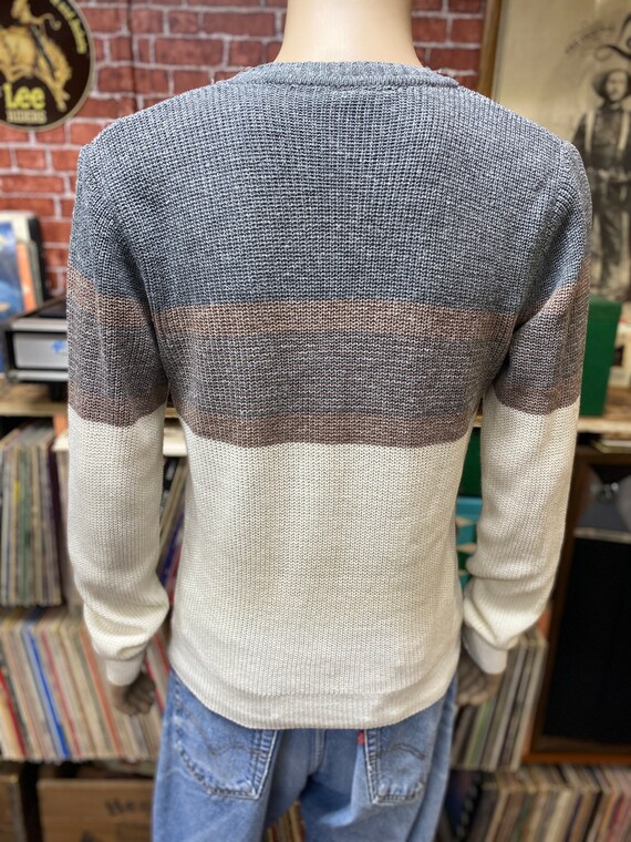 Alfie California crew neck fashion sweater size m… - image 7