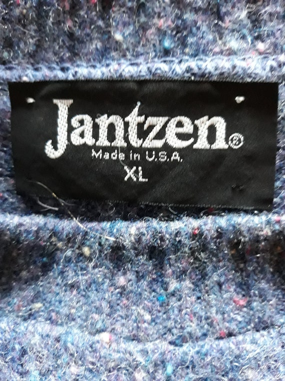 Vintage 80's unisex Jantzen round neck fashion wo… - image 3