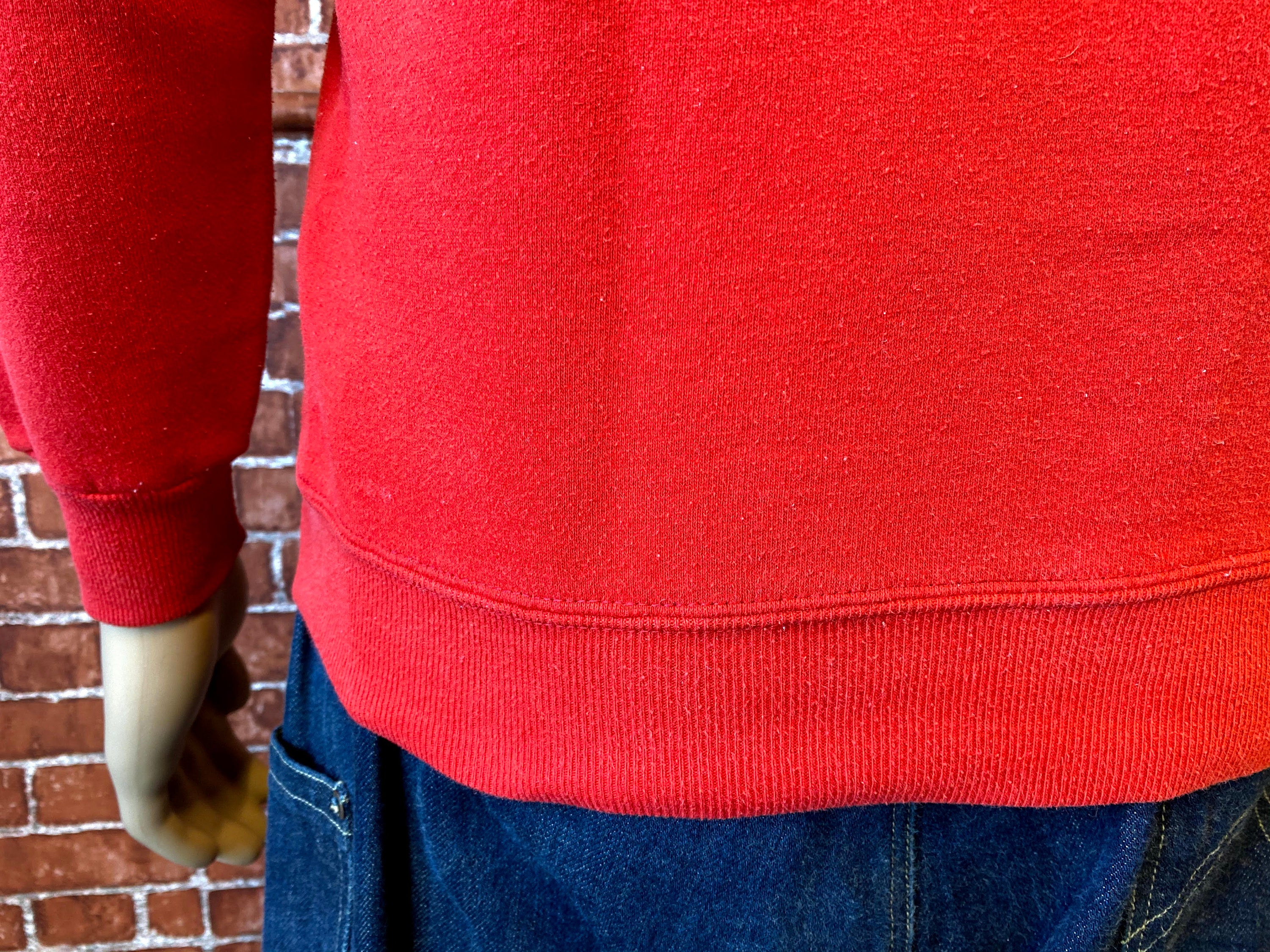 80's Super Weights by Russell Unisex Red Sweatshirt Blank 80's Super Weights by Russell Unisex Red Sweatshirt Blank