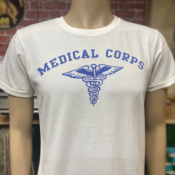 U.S. Army Medical Corps repro t-shirt 100% cotton size medium.