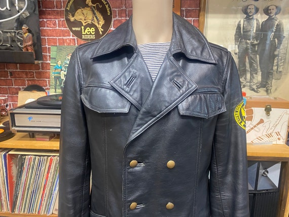 80s german police leather - Gem