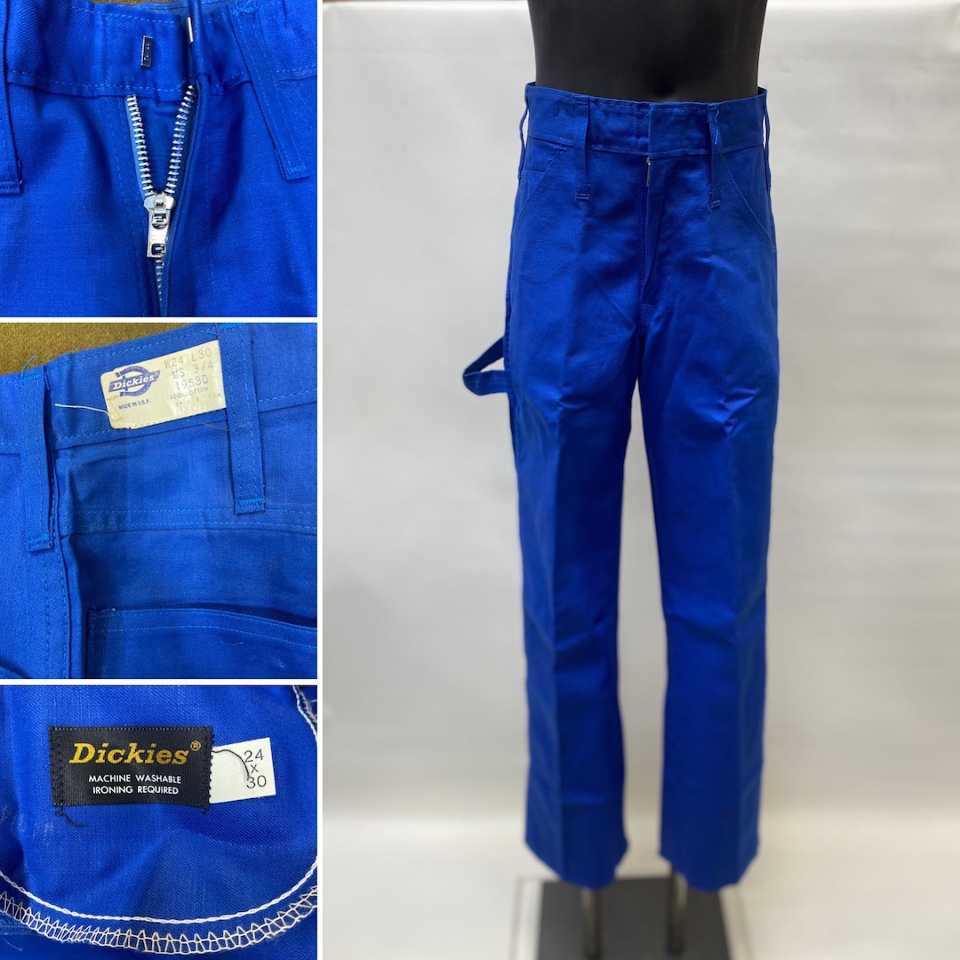 Vintage Dickies 874 Khaki - NOS with tags 36x33 YKK Zipper