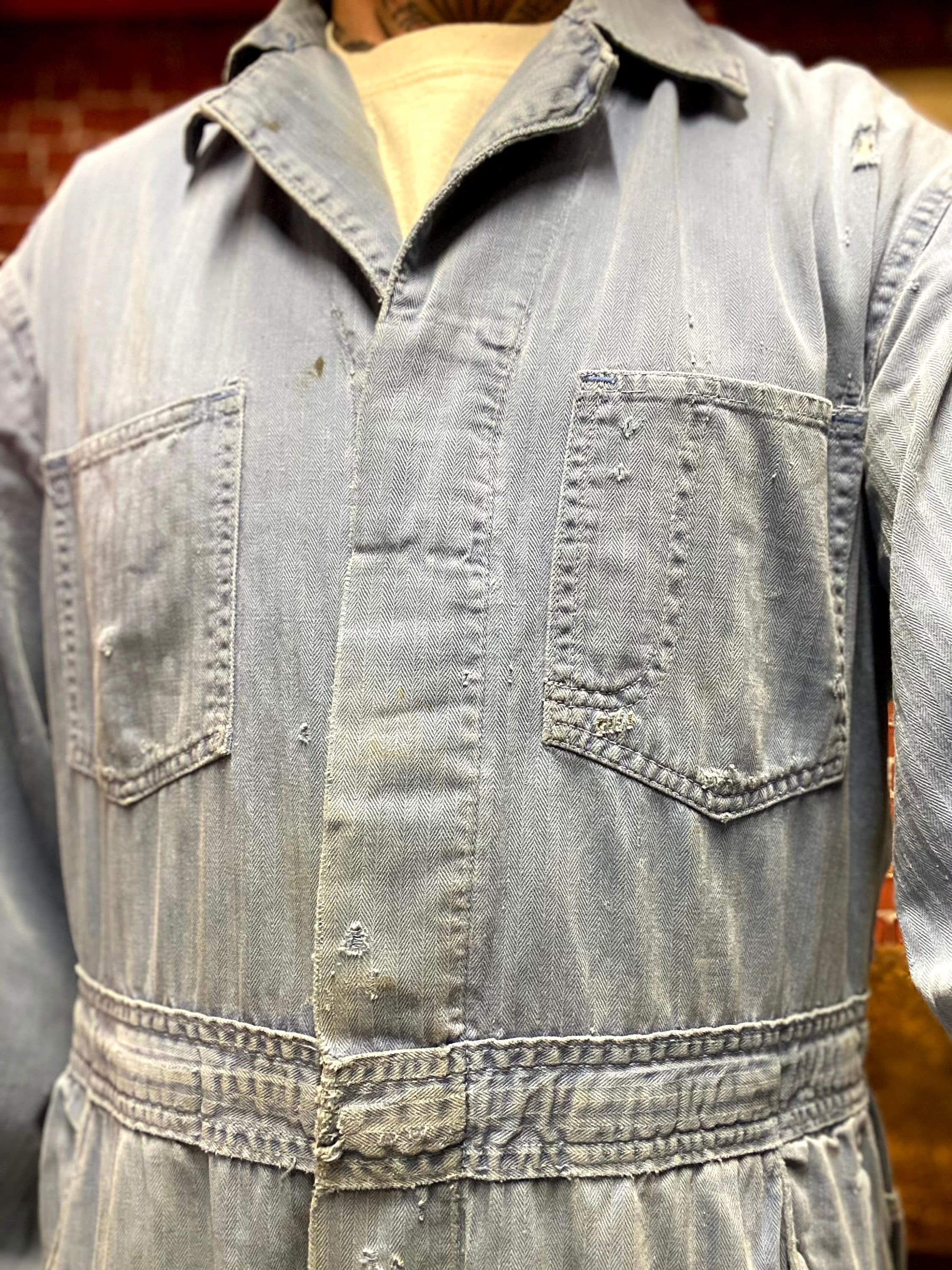 WORK MAN'S　カバーオール　50〜60s　ボロ WORK MAN´S カバーオール 50〜60s ボロ