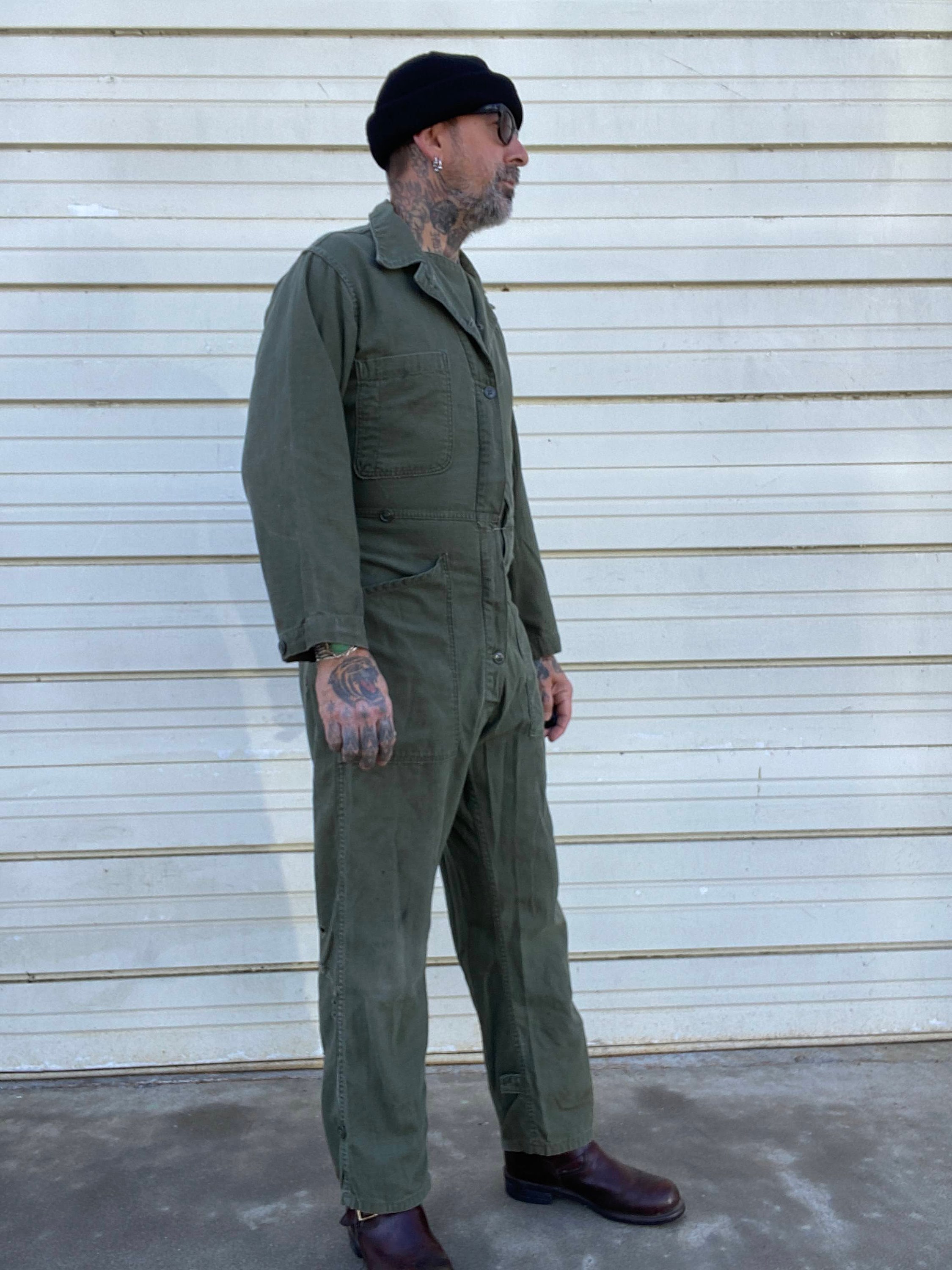 べりほ米軍実物！★COVERALLS，MEN’S，COTTON，TYPE1 IMG_3738__82929__46528.