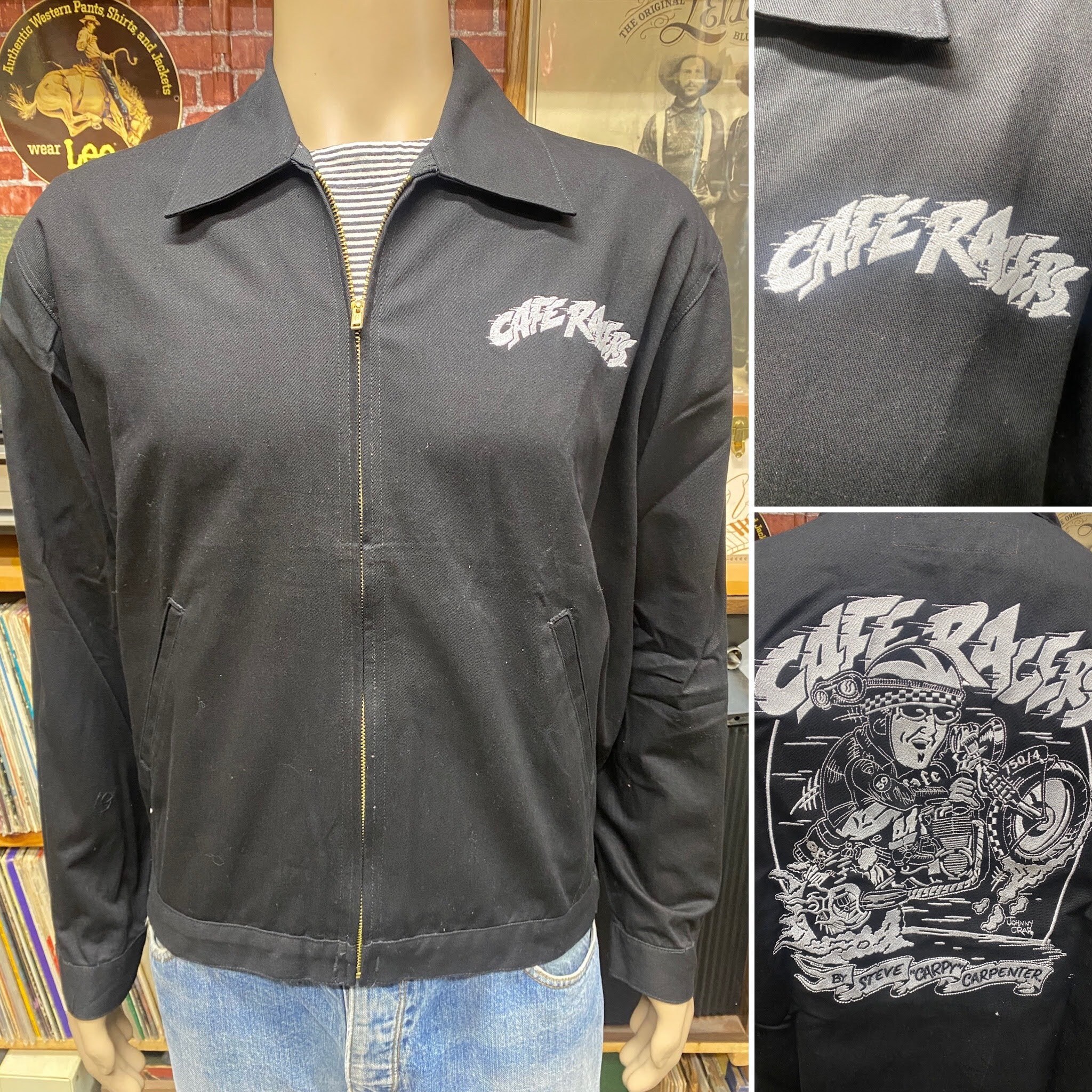 Vintage Chain Stitch Work Jacket - Etsy