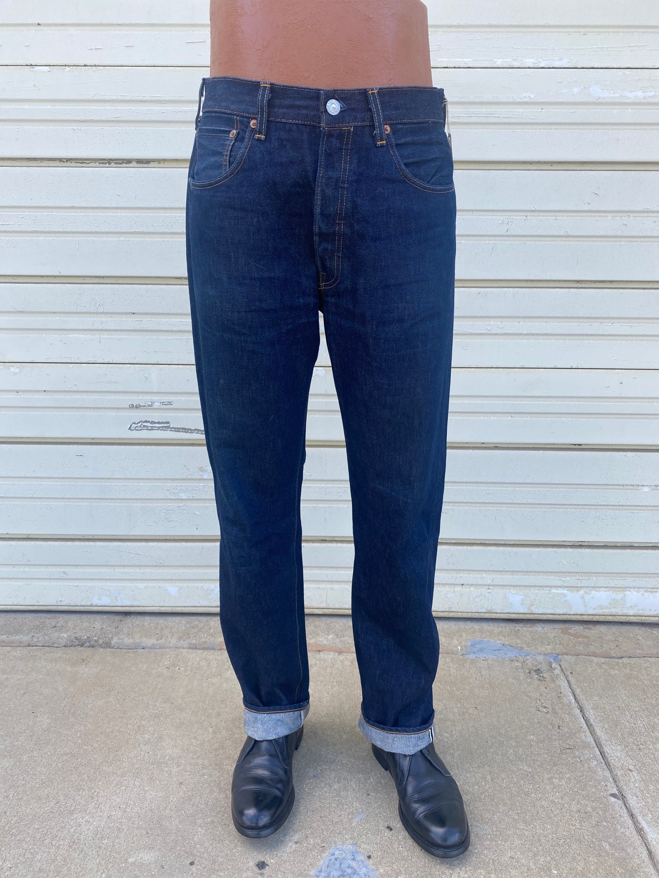 LVC Levis 501 32X34, Vintage Repro Model 1960 Denim Selvedge