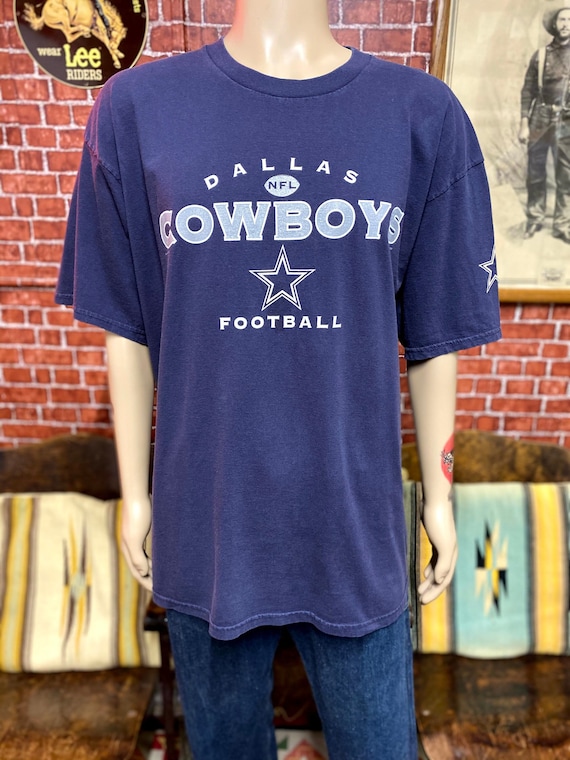 Dallas Cowboys NFL Football Team Blue Cotton T-shirt Size 2X. - Etsy