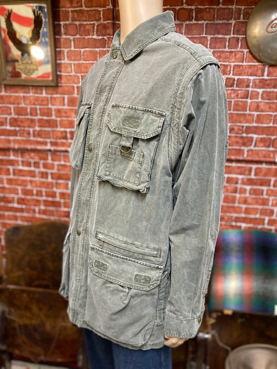 Eddie Bauer chore coat sleeve detachable jacket s… - image 6