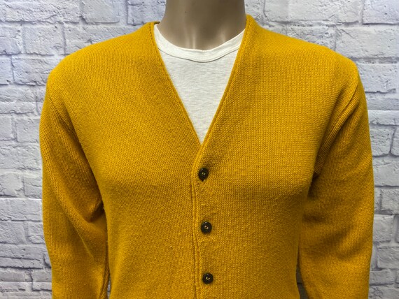Burnt yellow clearance cardigan