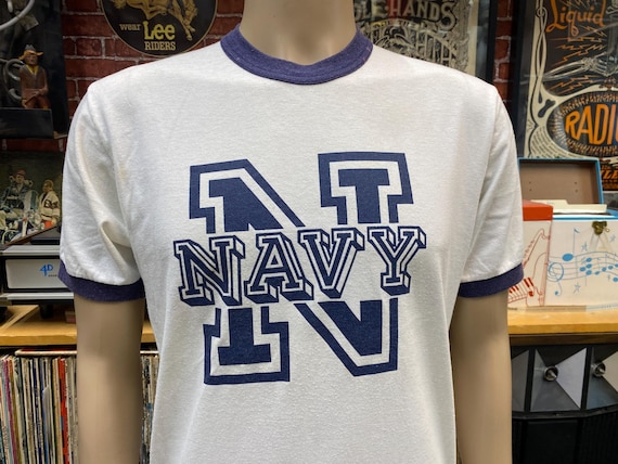 Tシャツ・カットソー BSM Small Logo T-Shirt - White/Navy White_Navy_Front_1600x.jpg?v=