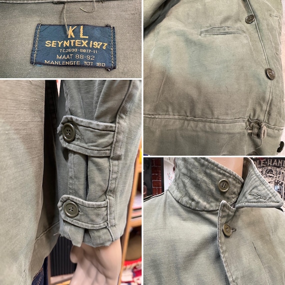 70's Vintage Dutch, Belgian Army Seyntex KL Military Field Utility