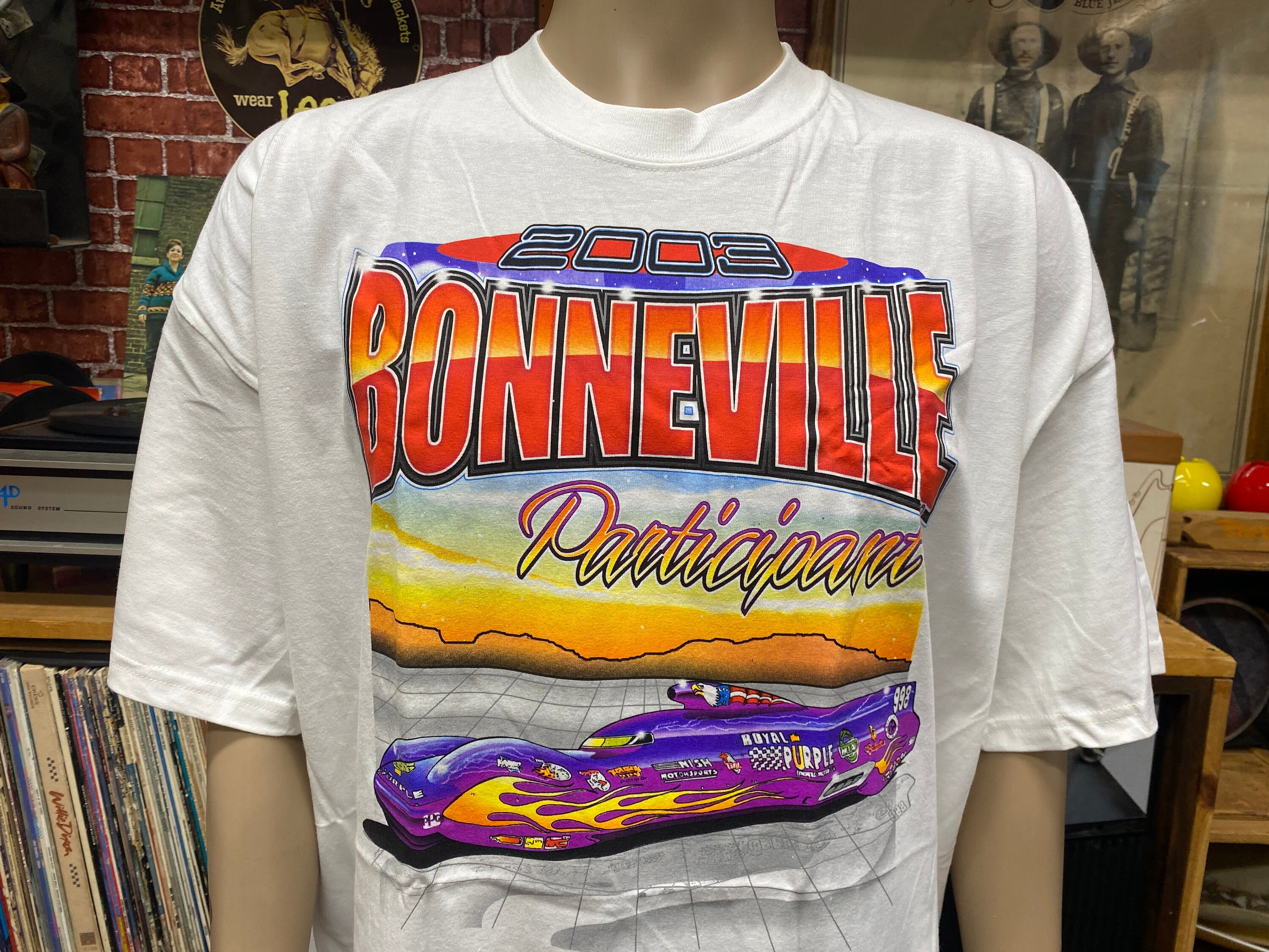 UNWORN 2003 Bonneville Speed Week Salt Flats, Utah Participant