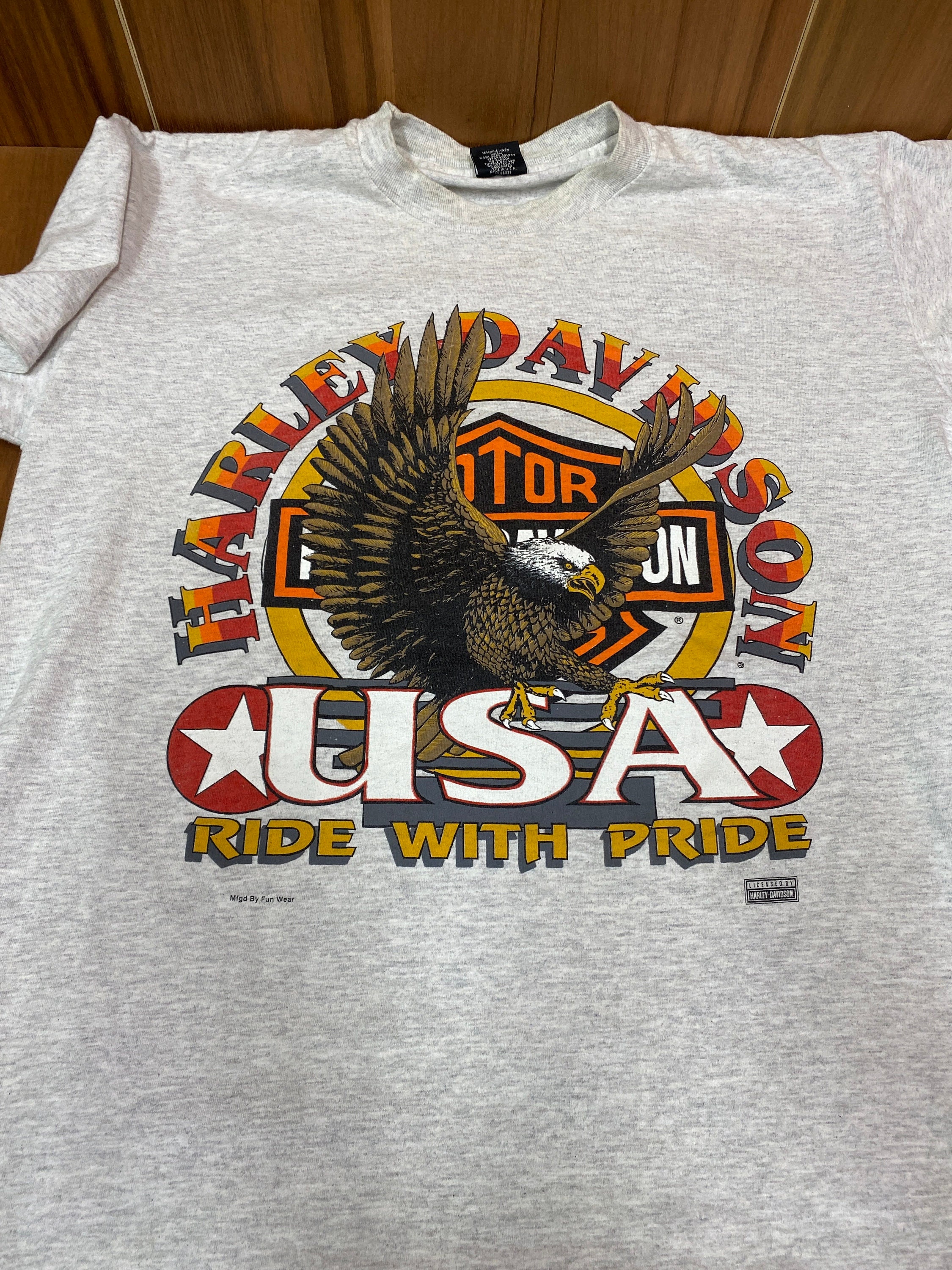 90s USA製　ハーレーダビッドソン　LOVE RIDE　Tシャツ 1994s Harley-Davidson 