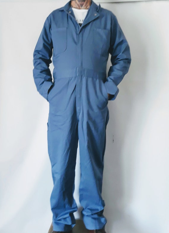 red mechanic jumpsuit