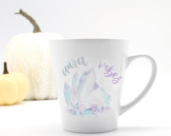 Aura Vibes 12 oz Latte Mug