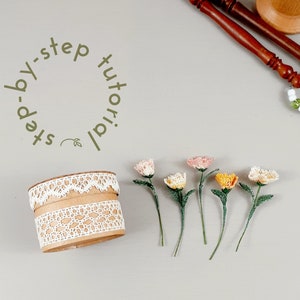 Unit 2, Beginner Bobbin Lace  Making, A Little Bit of Lace -  PDF pattern, Instant Download