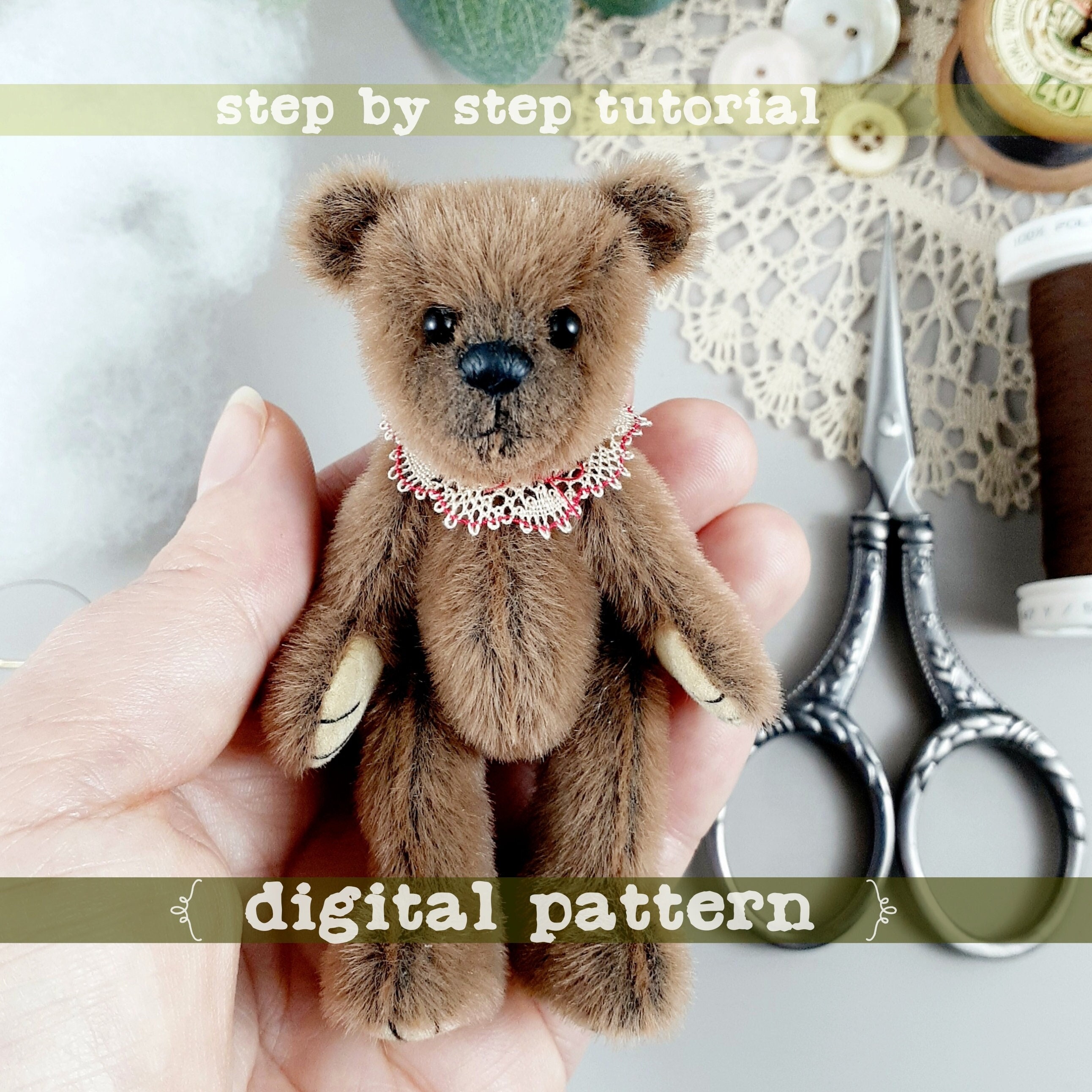 10pcs Memory Bear Pattern Template Set, 10-inch Acrylic Memory Bear  Template Kit With Instructions, New Memory Bear Sewing Kit, Diy Sewing  Embroidery