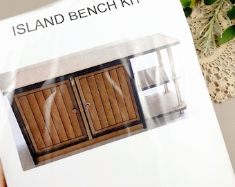 1:12 Scale Island Bench Kit Laser Cut