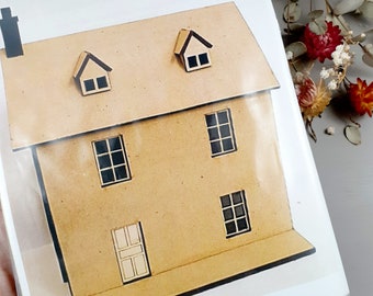 1:48 Quarter Scale House Kit Laser Cut